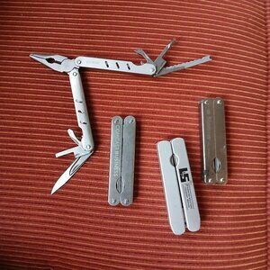 STAINLESS STEEL MULTI TOOL SET 4 PIECE